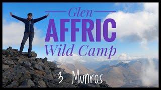 Glen Affric Wild Camp 3 Munros