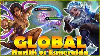 GLOBAL HARITH VS GLOBAL ESMERALDA - INTENSE MATCH - MOBILE LEGENDS