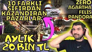 Knight Online ZERO PAZAR GÜNLÜĞÜ 2.Bölüm  10 FARKLI PAZAR TAKTİKLERİ