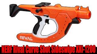 NERF Rival Curve Shot Sideswipe XXI-1200 BLASTER Vorstellung + Schusstest  dertestmichel