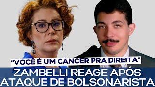 ZAMBELLI REAGE APÓS ATAQUE DE BOLSONARISTA