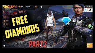 Free Diamonds Officially From Garena Free Fire PART2 #freediamonds