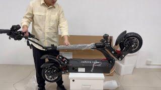 Unboxing the T108 Electric Scooter   Where Price Meets Quality Ideal for Daily Commutes