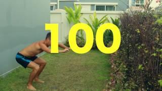 100 Squats under 2 Minutes