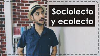 ¿Qué son un sociolecto y un ecolecto?