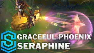 Graceful Phoenix Seraphine Skin Spotlight - Pre-Release - League of Legends