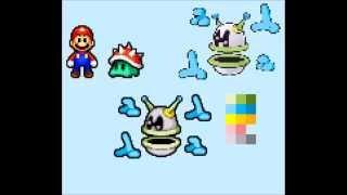 Mario Spriting #8 - Paper Mario TTYD Elite Wizzerd 68 45