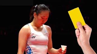 A Legendary Yellow Card Moment In Badminton