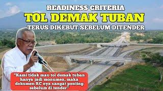 SEBERAPA PENTING READINESS CRITERIA TOL DEMAK TUBAN