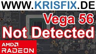 Radeon RX Vega 56 graphics card Repair Not Detected #amd #gpurepair