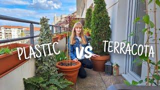 Plastic vs Terracotta & Why Am I Replacing My Larger Pots