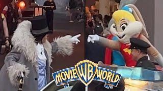 Lola Bunny Fat Shames The Penguin  Bugs & Lola Funny Moments at Movie World