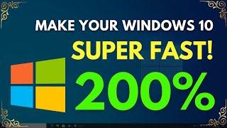 How to speed up Your Windows 10 & Make  4GB RAM Laptop Faster Quickly 2022