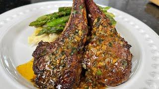 Lemon Garlic Butter Lamb Chops  Juicy & Delicious Lamb Chops Recipe