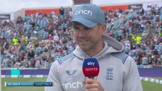 Sky Sports  James Anderson Swing Bowling Masterclass 2022