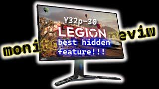 Lenovo LEGION Y32p-30 4K 144Hz Gaming Monitor KVM FEATURE is great