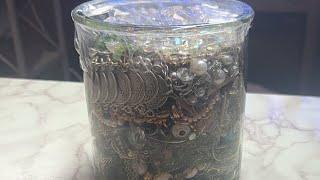 Come open a jewelry jar with me What treasures are inside? #jewelryjar #jewelry #mystery