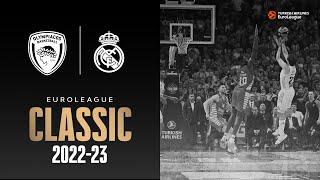 Real Madrid - Olympiacos FINAL in Kaunas 202223  EUROLEAGUE CLASSIC GAME