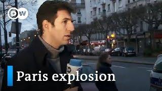 TV reporter live on air during Paris explosion  Journal