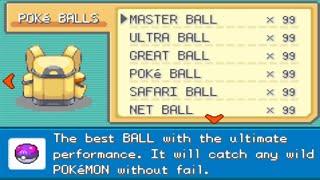 Pokemon Ultra Fire Sun Final - GBA - Cheat Codes #emulator #cheatcodes