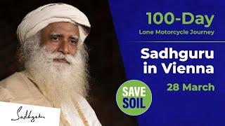 Sadhguru in Vienna - LIVE  28 March  6 PM CEST  930 PM IST