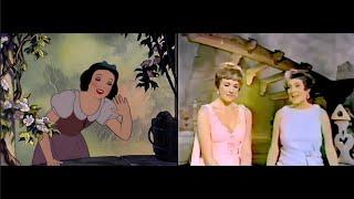 Adriana Caselotti  Snow White Voice  Side By Side Comparison