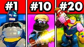 Top 20 BEST DLC Characters in LEGO Games