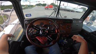 POV  TRUCK DRIVING KENWORTH