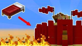 MEGA OP BASE I BEDWARS? - Dansk Minecraft