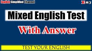 Eementary Mixed English Test With Answers Part 11