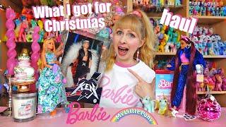 What I got myself for Christmas - toy haul - modern Barbie G1 vintage My Little Pony