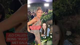 JLO Called Out For Being “RUDE” To Reporter At Met Gala In Viral Video 