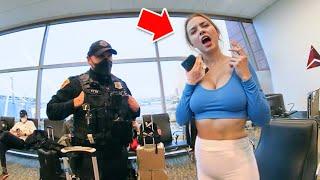 Karen Gets Kicked Off Plane and Arrested at Airport