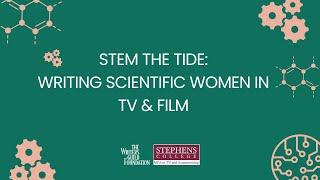 Screenwriting in the worlds of STEM Science Technology Engineering Mathematics