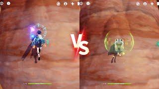 Who’s Fastest??? Wanderer vs Kirara Climbing Skills Gameplay Comparisons Is Kirara Better???