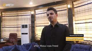 Mazloum Abdi receives Syrian young men released from Iraqi prisons