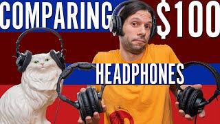 Sony MDR-7506 vs Sennheiser HD 280 PRO vs Audio-Technica ATH-M40x Headphones