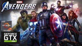 Marvels Avengers Game on Ryzen 7 5700G + Nvidia GTX 1660  JOHN TECH