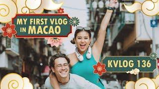 MY FIRST VLOG IN MACAO WITH ABY ️ - #KVLOG136