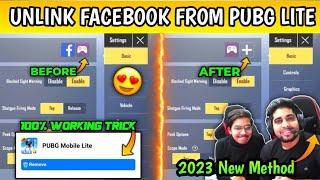 How To Unlink Facebook From Pubg Lite   Pubg Lite Unlink With Facebook+Google Play+Vk