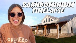 EPIC TIMELAPSE Barndominium & Pole Barn