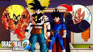 Le TRASFORMAZIONI primordiali di GOKU e VEGETA dal FILM LEGEND a Dragon Ball Tale  Xenoverse 2 ITA