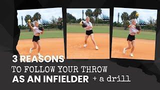 3 Reasons To Follow Your Throw As An Infielder + A Drill