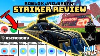 Season 20 Striker Review and Trading Values Roblox Jailbreak
