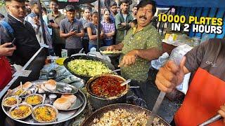 Indias Biggest Food Tour Ep34  Hyderabadi Dosa Desi Ghee Thalipeeth Puranpoli Bipin Nashta