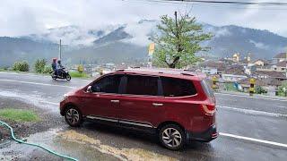 Jalur Tanjakan Cangar Menuju Malang - Teknik Putar Setir Saat di Tikungan S - Wuling Confero S