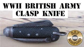 Pocket Knife Restoration - WWII British Army Clasp Knife