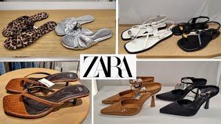 ZARA WOMENS SHOES NEW COLLECTION  March 2024