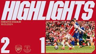 A season to be proud of ️   HIGHLIGHTS  Arsenal vs Everton 2-1  Premier League