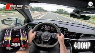 2022 Audi RS3 *268kmh* TOP SPEED DRIVE  Acceleration 0-100  0--260  100-200
